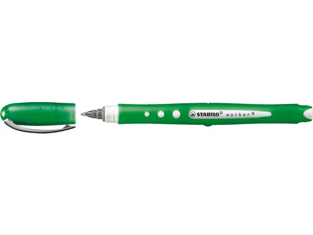 Rollerpen Stabilo Worker Colorful 2019/36 groen 0.5mm