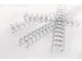 Draadrug GBC 12.5mm 34-rings A4 zilver 100stuks