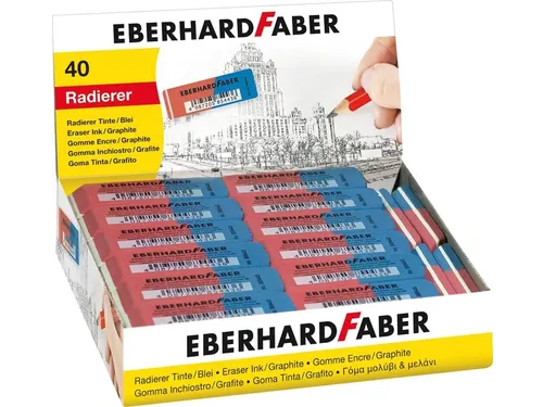 Gum Eberhard Faber EF-585443 potlood/inkt rood/blauw