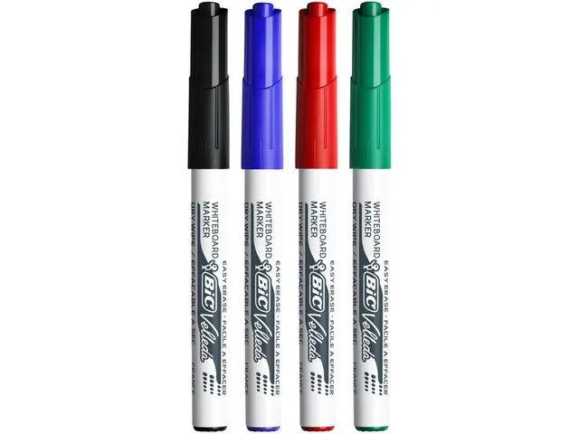 Whiteboardmarker Bic Velleda 1741 rond medium blauw