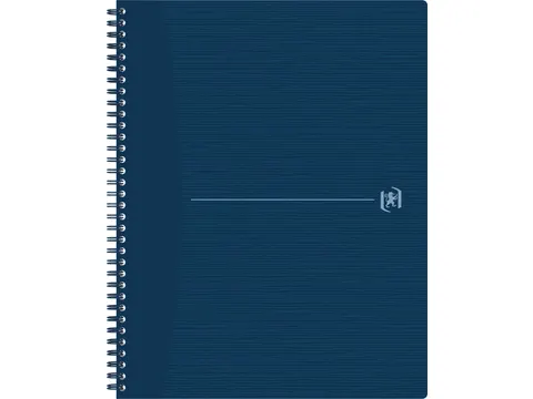 Origin spiraalschrift A4+ geruit 5 mm blauw