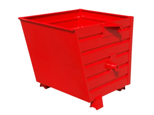 Kiepbak Hxbxd 900x800x1200mm 0.70m³ 90kg Draagverm. 1500kg Ral3000