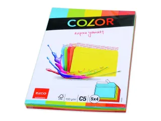 envelop Office Color FSC C5 100 gram assorti 20 stuks - 2
