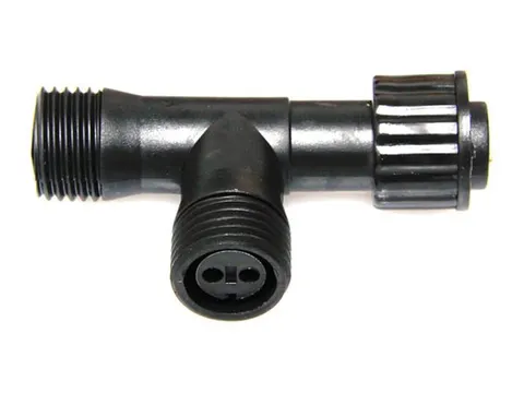 Simply-Connect PRO Line - T-Aansluiting - Zwart - 230 V