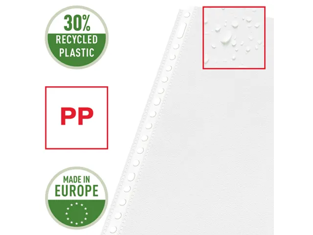 Showtas Esselte A4 23-Gaats Pp 0.08Mm Gestructureerd