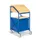Verrijdbare lessenaar,HxBxD 1240x630x690mm,m. Legborden,kast