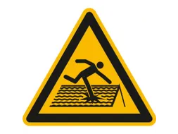 Waarschuwingsbord,V. Binnen/Buiten