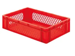 Euronorm-Stapelbak 26l H X L X B 145x600x400mm Rood