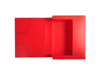 Klasseerdoos OPAK PP rug 60mm rood - 5