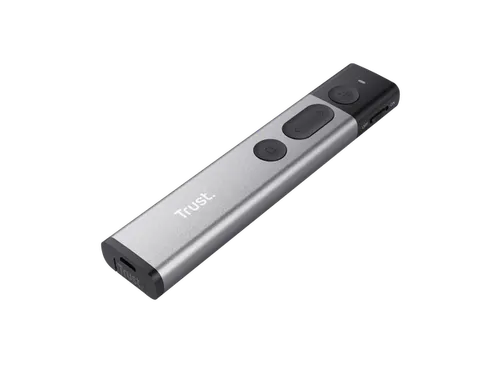 Trust 23333 Kazun Draadloze presenter Aluminium met rode laser