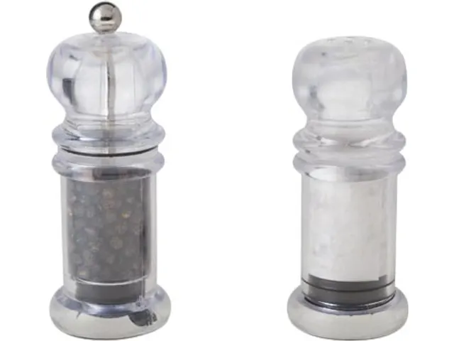 & Trendy peper- en zoutvat, transparant