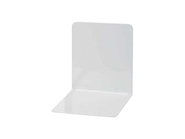 Boekensteunen Metaal Grijs 14x12x14cm 2 Stuks