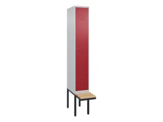 locker voor scheiding van kleding,HxBxD 2120x300x815mm,1vak - 1