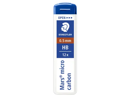 Potloodstift Staedtler Mars Carbon Micro 0.5mm HB 12 stuks