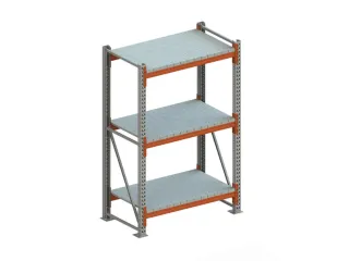 Breedvakstelling Basisveld 2200x1470x800mm 3 Stalen Legborden 1300kg - 1
