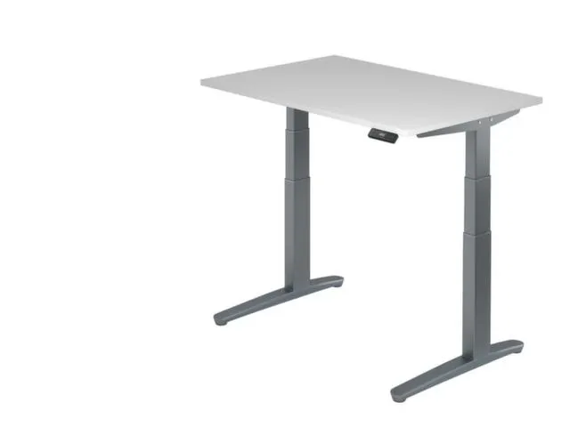 Elektrisch in hgte vst. zit-sta-bureau,HxBxD 650-1290x1200x800mm