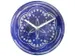 Horloge de Table/Murale 20 cm-Silent-Indigo-Verre Trempé-NeXtime Cosm