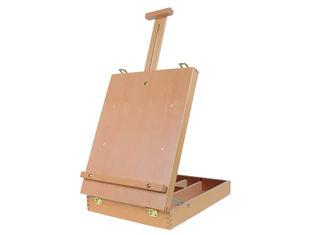 Coffret chevalet Conda bois 42x33x8,5cm