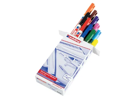 Viltstift edding 400 rond assorti 1mm set à 10st