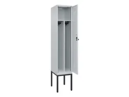 locker voor scheiding van kleding,HxBxD 2120x400x500mm,1vak