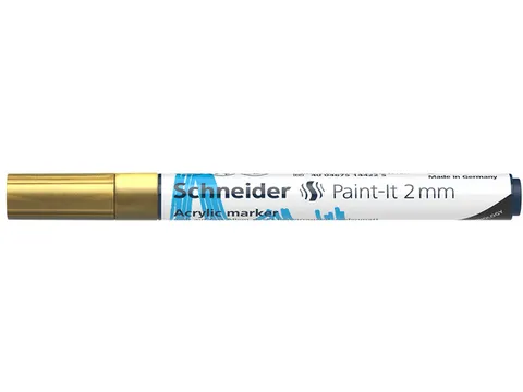 Acrylmarker Schneider Paint-It 310 2mm goud