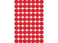 Apli Ronde Etiketten Ø19mm Rood