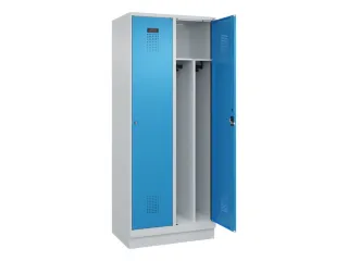 locker voor scheiding van kleding,HxBxD 1950x800x500mm,2vak - 1