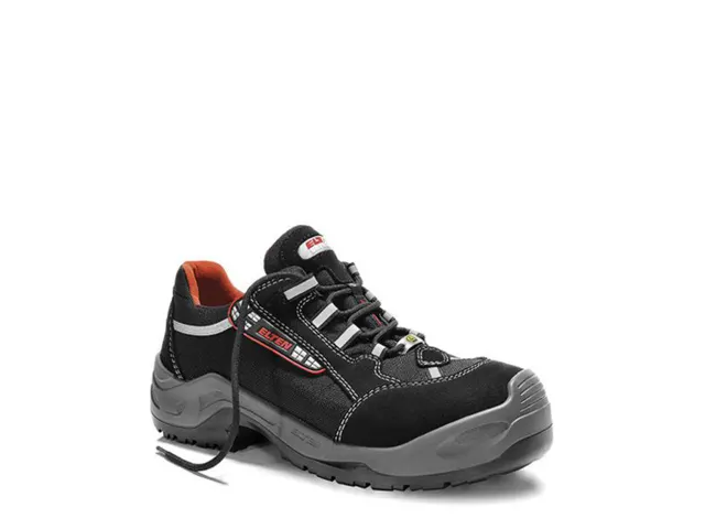 Elten Senex AL lage S3 veiligheidsschoenen ESD Zwart maat W-44