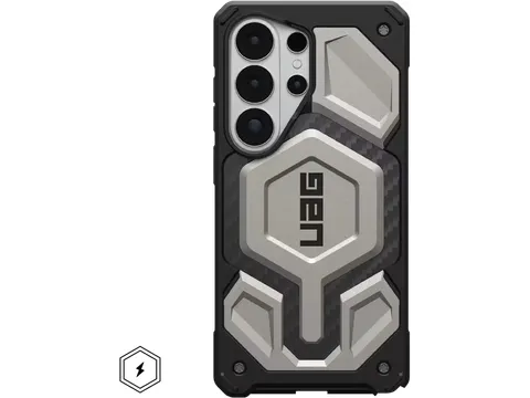 Monarch Pro Samsung S26 Ultra Hoesje Magnetic Back Cover Titanium