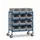 bijzetwagen,draagverm. 250kg,4etage(s),open,laadvl. LxB 940x470mm
