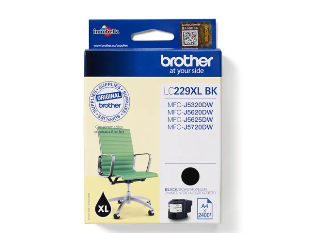 LC-229XLBK Zwart Inktcartridge 2400 pagina's