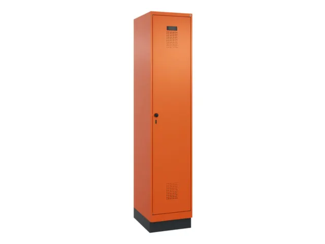 locker voor scheiding van kleding,HxBxD 1950x400x500mm,1vak