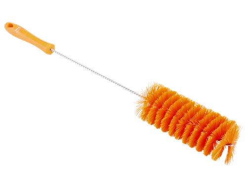 Pijpborstel Met Handvat Ø 60mm Medium Oranje
