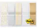Post-it Index, Metallic Collection, ft 11,9 mm x 43,2mm, 5 x 20 pièce