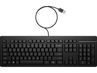 Toetsenbord HP 125 USB bedraad QWERTY - 5