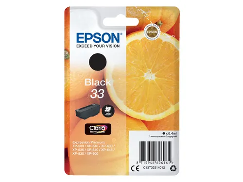 Inktcartridge Epson 33 T3331 Zwart C13T33314012