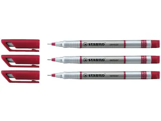 Fineliner STABILO Sensor 189/40 fijn rood - 2