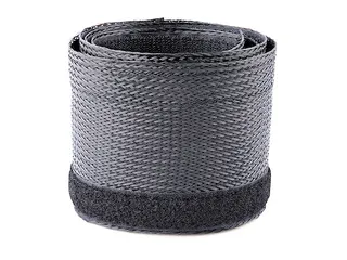 Gevlochten Kabelmantel met Klittenband 3 Meter - 2