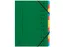 Sorteermap 12-delig, groen