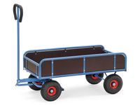 Handtrekwagen 4122v 500kg 945x545mm Multiplex Wanden Massief Rubber