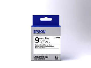 Standard Tape - LK-3WBN Std Blk/Wht 9/9 - 1