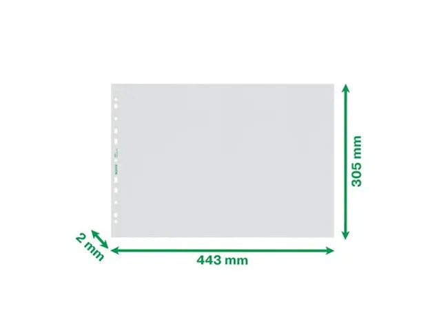 Showtas Leitz Recycle A3 11-gaats dwars PP