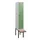 locker met bank,HxBxD 1950x300x815mm,1vak,vak B 300mm,draaigrendel