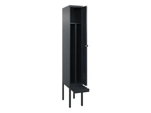 locker voor scheiding van kleding,HxBxD 2120x300x815mm,1vak