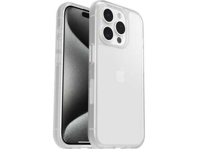 Coque OtterBox React pour iPhone 15 Pro Stardust Clear