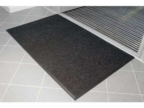 schoonloopmat,HxLxB 7x1750x1150mm,rubber,met oppervlak in kubusvorm