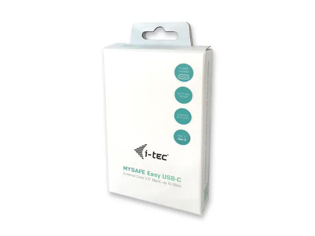 i-tec C31MYSAFEU313, HDD-/SSD-behuizing, 2.5 inch, SATA, SATA II, SATA
