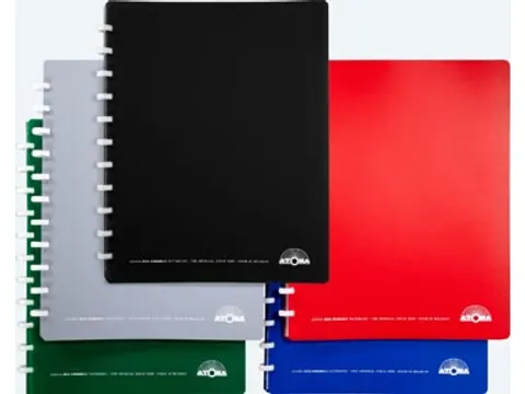 Eco showalbum A4 30 tassen geassorteerde kleuren