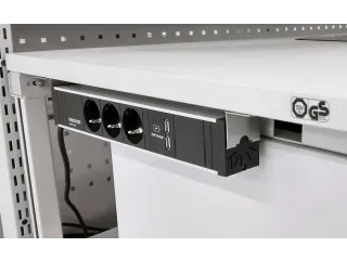 energielijst,v. montagetafel,HxBxD 52x1400x44mm - 2