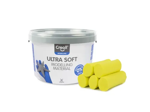 Klei Creall Play-it Ultra Soft helder geel 1100 gram